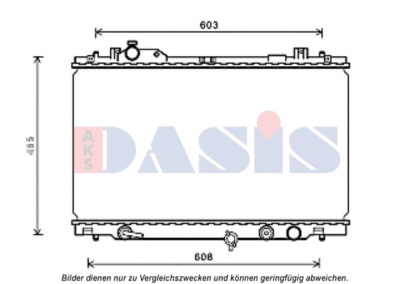 Radiator, engine cooling (210253N)