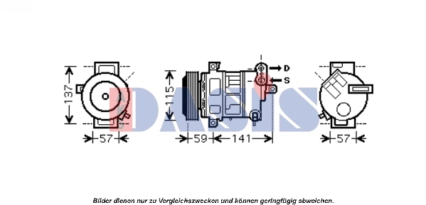 Compressor, air conditioning (851606N)
