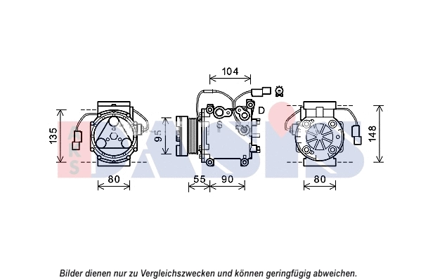 Compressor, air conditioning (852674N)