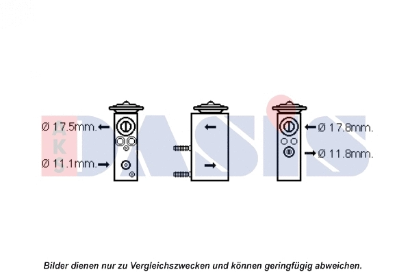 Expansion Valve, air conditioning (840180N)