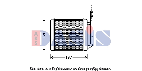 Heat Exchanger, interior heating (516007N)