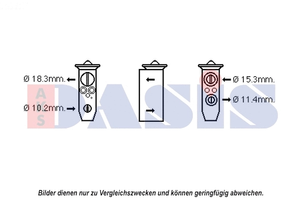 Expansion Valve, air conditioning (840188N)