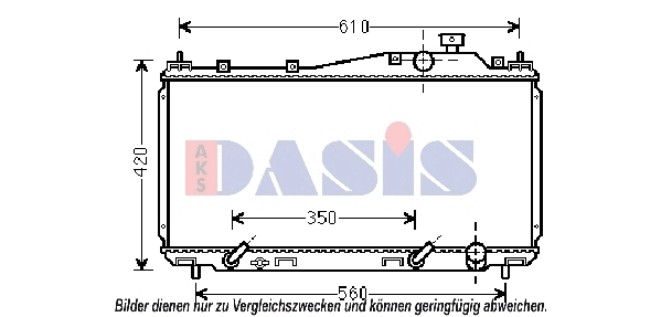 Radiator, engine cooling (100069N)