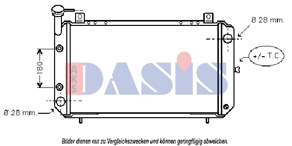 Radiator, engine cooling (071840N)