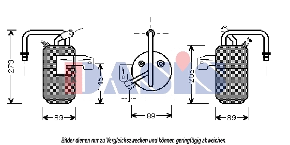 Dryer, air conditioning (800205N)