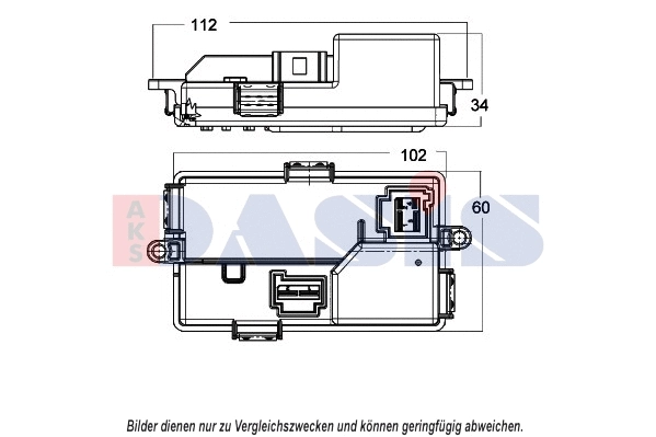 Regulator, interior blower (700017N)