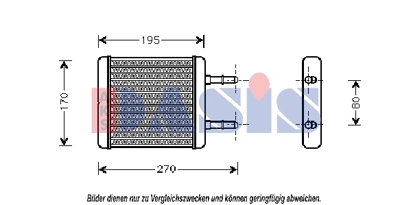 Heat Exchanger, interior heating (569002N)