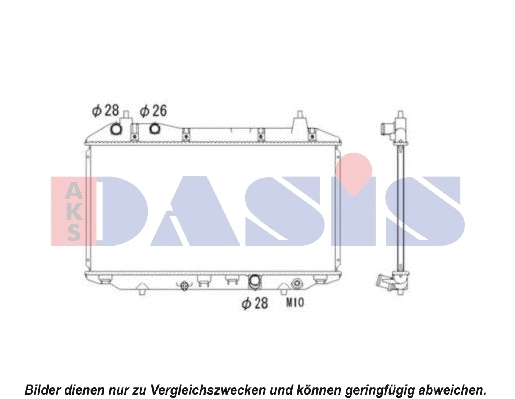 Radiator, engine cooling (100058N)