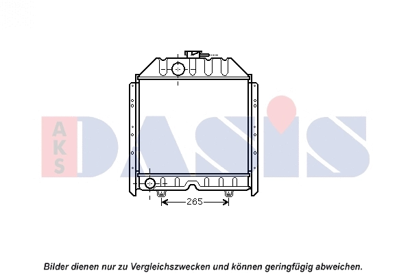 Radiator, engine cooling (080105N)