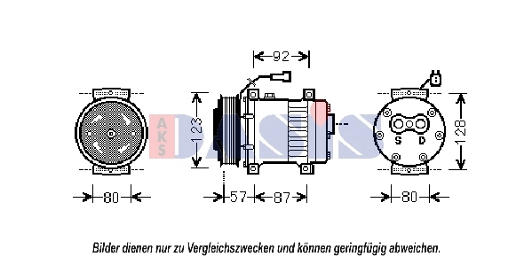 Compressor, air conditioning (851803N)