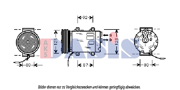 Compressor, air conditioning (850746N)