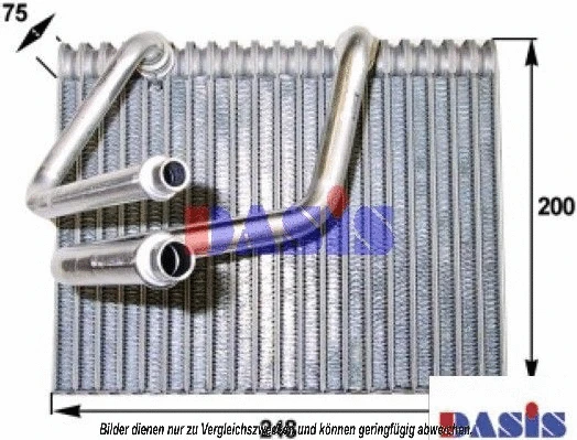 Evaporator, air conditioning (820264N)