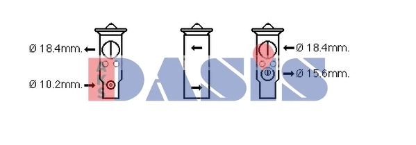 Expansion Valve, air conditioning (840329N)