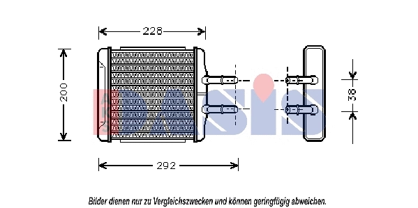 Heat Exchanger, interior heating (519003N)