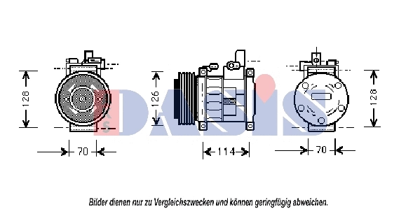 Compressor, air conditioning (851005N)