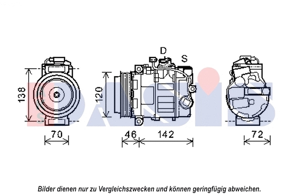 Compressor, air conditioning (852604N)