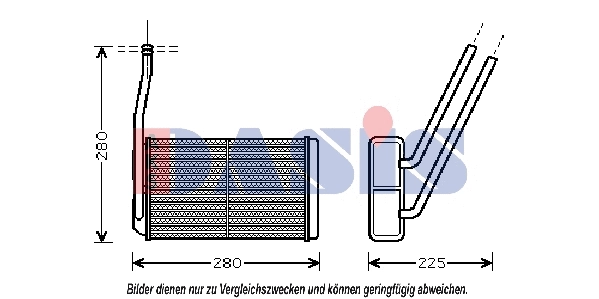 Heat Exchanger, interior heating (029003N)