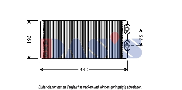 Heat Exchanger, interior heating (289030N)
