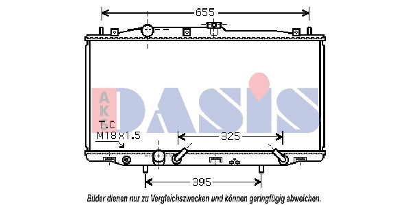 Radiator, engine cooling (100042N)