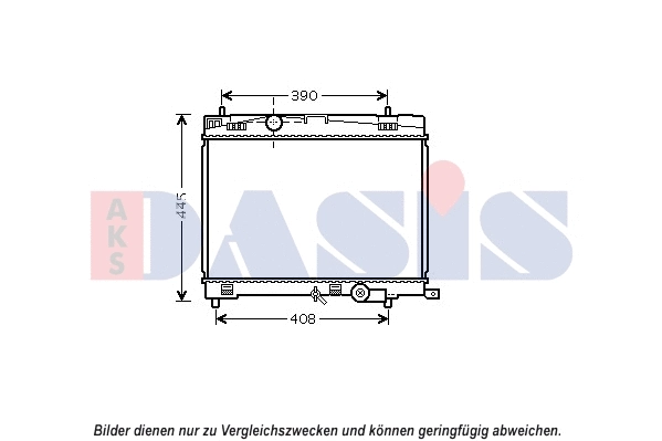 Radiator, engine cooling (210246N)