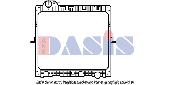 Radiator, engine cooling (134260N)