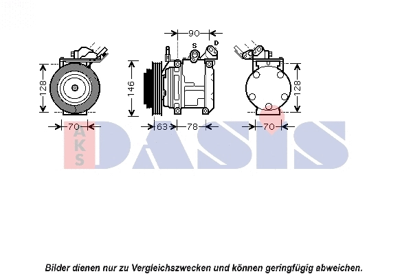 Compressor, air conditioning (850715N)