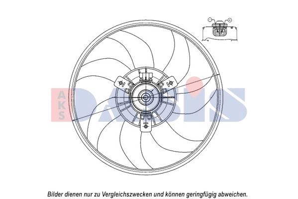 Fan, engine cooling (158101N)