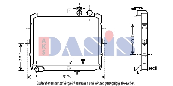 Radiator, engine cooling (510047N)