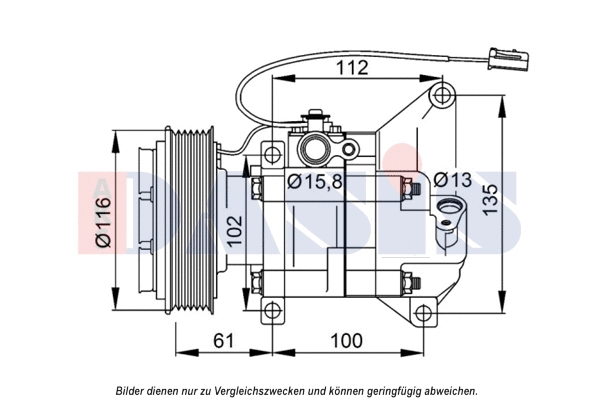 Compressor, air conditioning (852775N)