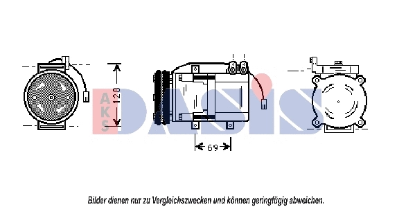 Compressor, air conditioning (850764N)