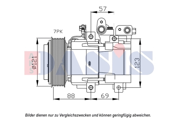 Compressor, air conditioning (852672N)