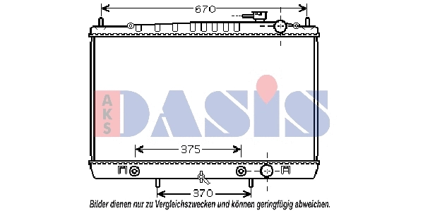 Radiator, engine cooling (070123N)
