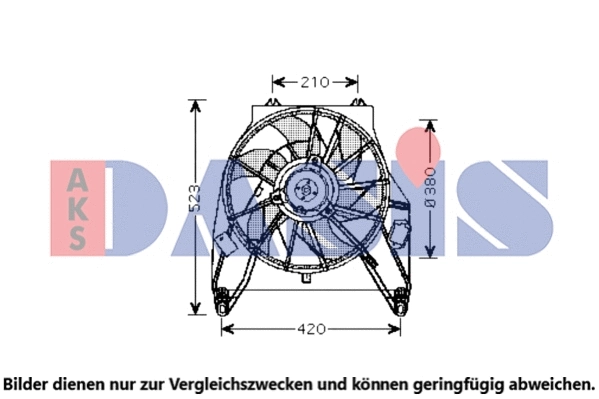 Fan, engine cooling (188076N)