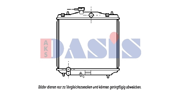 Radiator, engine cooling (350130N)