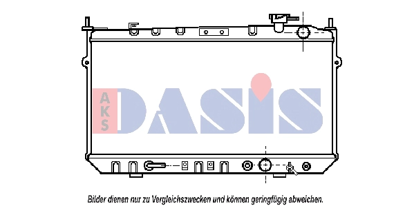 Radiator, engine cooling (100430N)