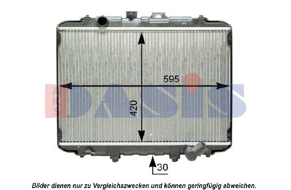 Radiator, engine cooling (560029N)