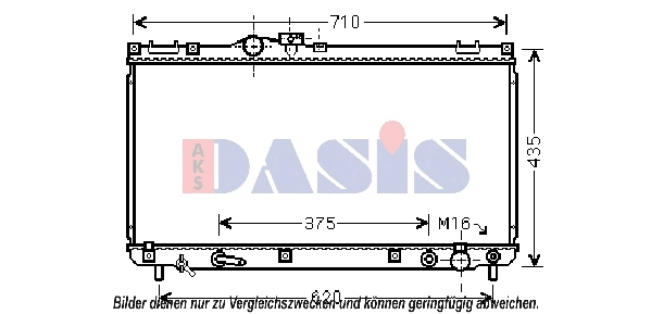 Radiator, engine cooling (210226N)