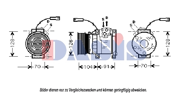 Compressor, air conditioning (851357N)