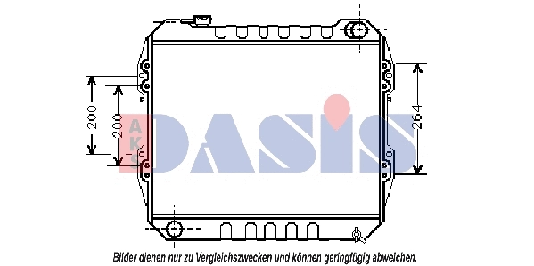 Radiator, engine cooling (213090N)
