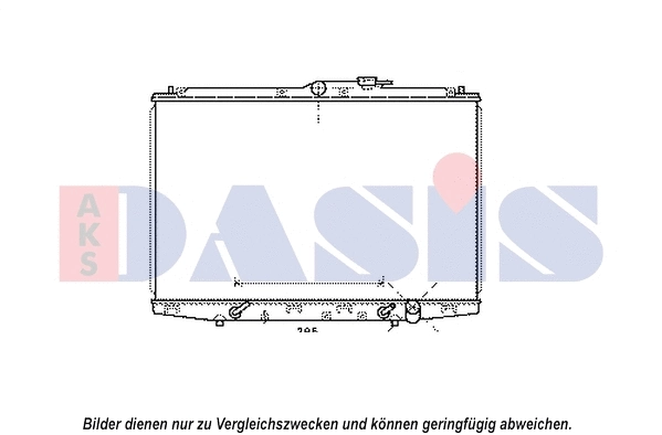 Radiator, engine cooling (100076N)
