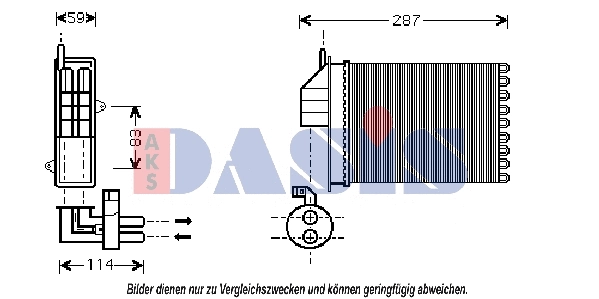 Heat Exchanger, interior heating (089013N)