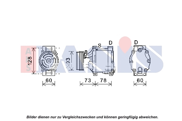 Compressor, air conditioning (852817N)