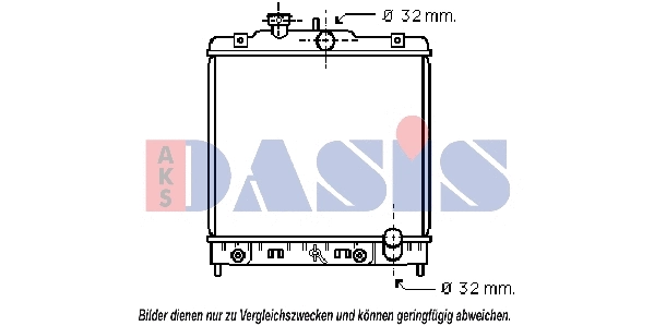 Radiator, engine cooling (100260N)