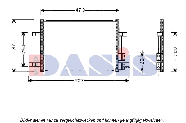 Condenser, air conditioning (092029N)