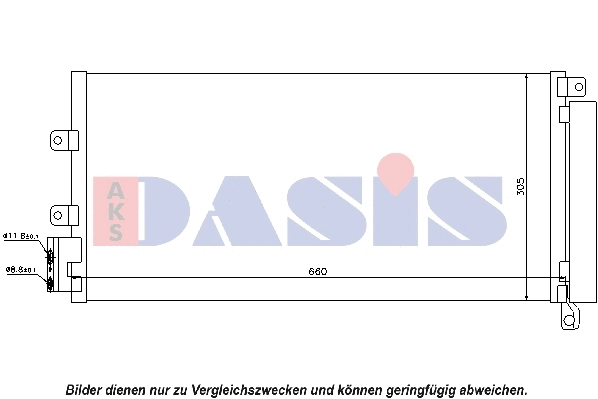 Condenser, air conditioning (082046N)