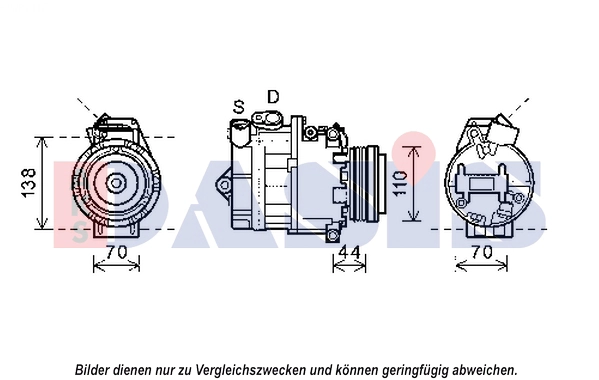 Compressor, air conditioning (852542N)