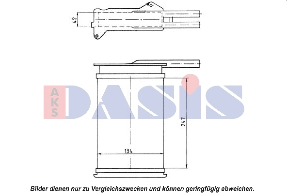 Heat Exchanger, interior heating (099070N)