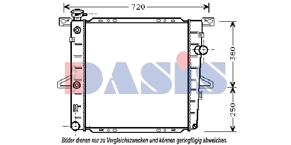 Radiator, engine cooling (090056N)