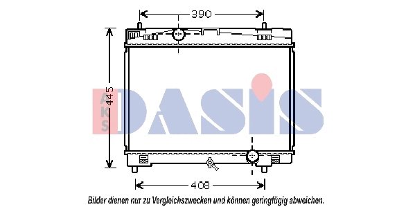Radiator, engine cooling (210218N)