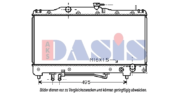 Radiator, engine cooling (210510N)